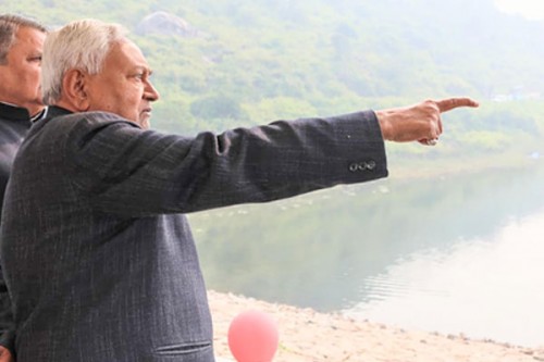 CM Nitish Kumar inspects Dr APJ Abdul Kalam Science City in Patna