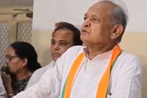 Gehlot terms Dhankhar's resignation 'suspicious', hints at RSS-BJP political ploy