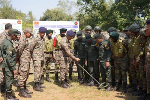 IED drills and drone reconnaissance mark key phase of Exercise Mitra Shakti