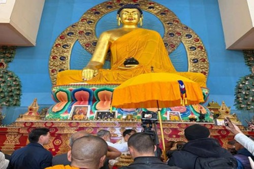 India's sacred Buddha relics draw 50,000 devotees in Russia's Kalmykia