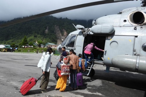 Indian Army leads search and rescue operations in North Sikkim
