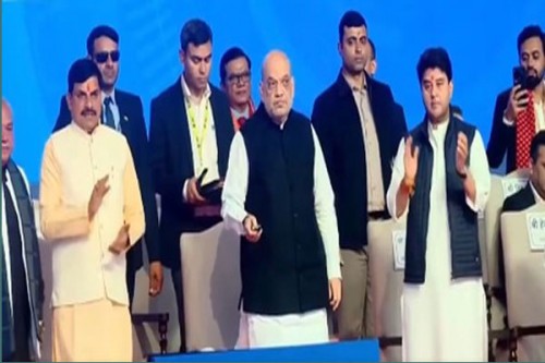 HM Shah lays foundation stone for 1,655 industrial units ensuring Rs 2 lakh crore investment in MP