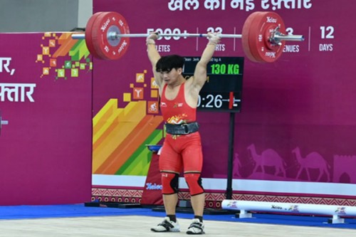 KIUG 2025: Arunachal Pradesh's Golom Tinku wins gold medal in men's 60kg weight category