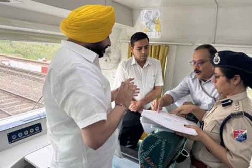 Union Minister Ravneet Singh visits blast site in Punjab, reviews security