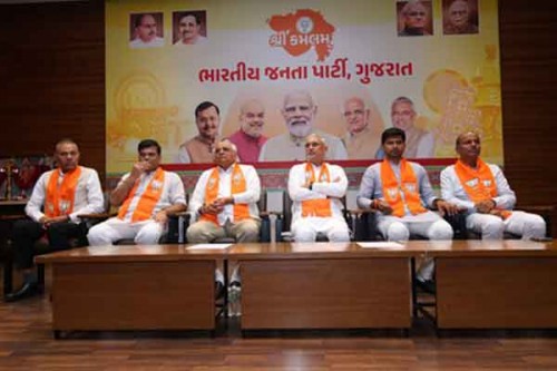 Gujarat BJP marks 47th Foundation Day, hits out at Kharge over 'anti-Gujarat' remarks
