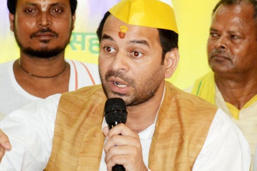 'Rahul Gandhi, Tejashwi are not Jan Nayaks': Tej Pratap Yadav