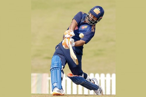 VHT: Skipper Pant's unbeaten 67 propels Delhi to eight-wicket win over Services