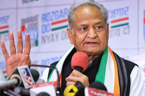 BJP government flouting norms to win local body elections: Ashok Gehlot