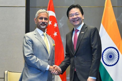 EAM Jaishankar meets Singapore PM Wong, expresses confidence in stronger bilateral ties