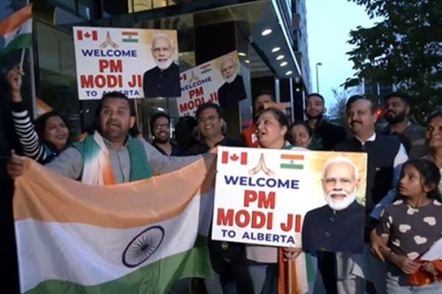 It is festival for us: Indian diaspora gives grand welcome to PM Modi in Calgary