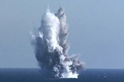 North Korea tests new underwater nuke weapon capable of 'radioactive tsunami'