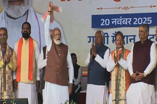 NDA show of strength: Nitish Kumar takes oath as Bihar CM for 10th time, PM Modi attends ceremony