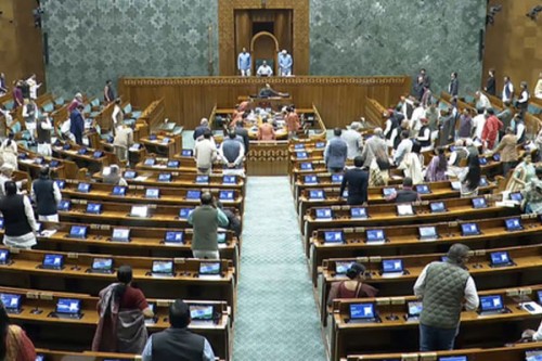 One minute into proceedings, LS adjourned amid Oppn uproar