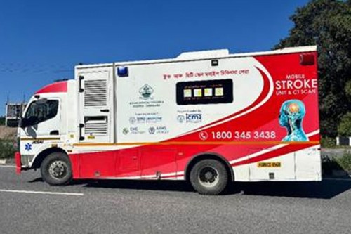India 2nd country globally to integrate Mobile Stroke Units with emergency medical services: ICMR