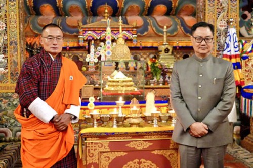 Bhutan holds ceremonial farewell held for holy Buddha relics