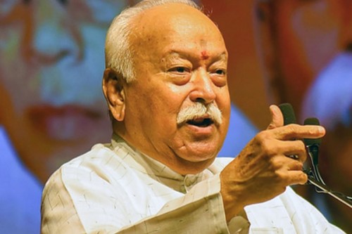 As part of RSS's centenary celebrations, Mohan Bhagwat arrives in Manipur for 3-day visit