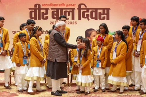 Veer Bal Diwas: PM Modi celebrates courage and dreams of Rashtriya Bal Puraskar awardees