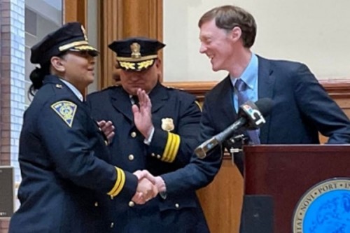 Indian-origin Sikh sworn-in as Connecticut's first assistant police chief
