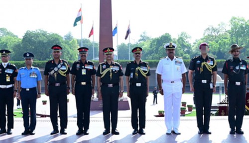Lt Gen PP Singh steps down as Vice Chief of Army Staff, lays wreath at National War Memorial