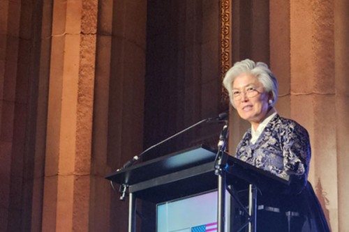 South Korea, US tout 'model,' 'forward-looking' alliance at Korean national day event