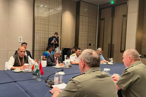 Rajnath Singh holds 'insightful' meetings with Belarusian and Russian defence ministers in China