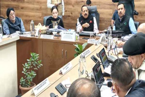 Coordination, monitoring & timely execution important for grassroots delivery of developmental schemes: Jitendra Singh
