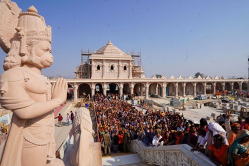 Ayodhya dons divine decor ahead of Ram Navami, extensive security grid in place