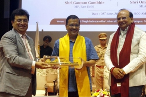 Delhi CM, L-G jointly inaugurate GGSIPU's east Delhi campus
