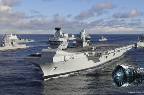 Proud to showcase propulsion technology in UK Carrier Strike Group's India tour: Rolls-Royce