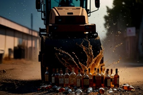 Gujarat: Liquor valued at over Rs 41 lakh destroyed in Jamnagar