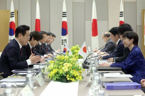Cooperation between Seoul, Tokyo more important than ever, South Korean President tells Japan PM