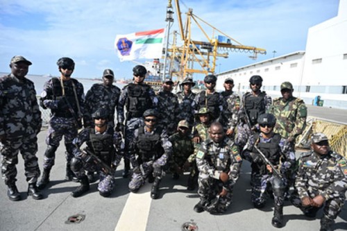 Boosting interoperability, Indian and Mozambique navies hold joint training session at Port Beira