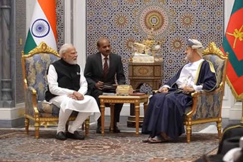 Eyeing robust cooperation across diverse sectors, PM Modi and Oman Sultan hold discussions in Muscat