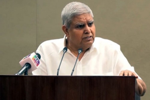 'How come a category beyond law has secured immunity', VP Dhankhar raises questions in judges cash row case