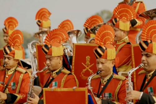 Army's Symphony Band displays special 'Vande Mataram' musical performance at CP