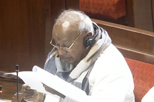 Deve Gowda backs Budget; calls for focus on jobs, farmers, inclusive growth