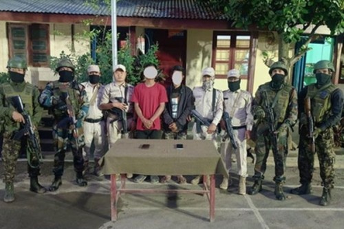 14 militants, three arms dealers held in Manipur crackdown
