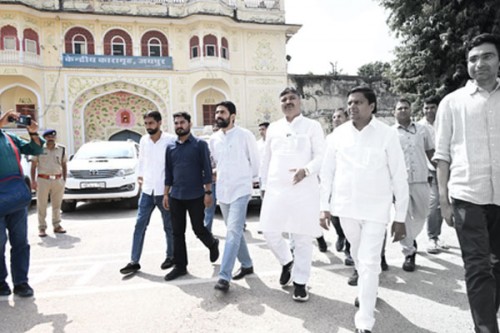 'NSUI students arrested at behest of RSS', says Rajasthan LoP after visiting Central Jail