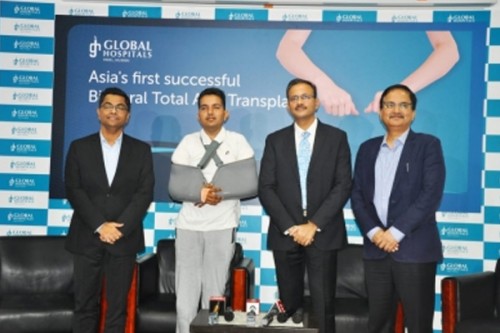 12-year handicap ends for Raj man after Asia's 1st bilateral total arm transplant
