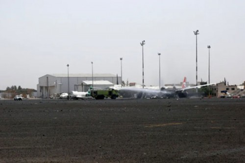 Israeli warplanes attack Houthi targets in Sanaa's airport