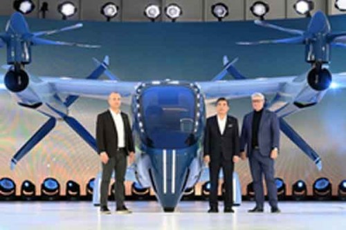 Hyundai Motor unveils prototype of new electric air taxi