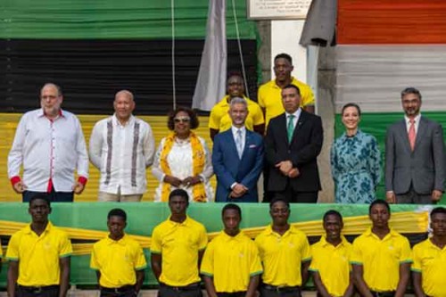 Friendship 'written in runs': EAM Jaishankar inaugurates India-gifted electronic scoreboard to Jamaica