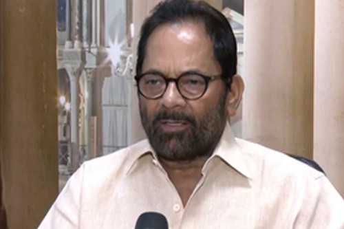 Naqvi slams Oppn over Bihar voter revision drive objections, backs EC's SIR
