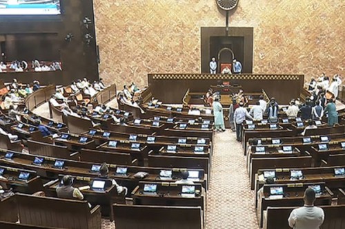 Oppn adamant on demand over electoral roll revision debate, Rajya Sabha adjourned till 2 pm