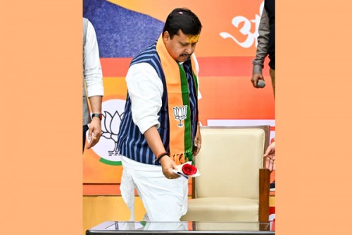 BJP Working President Nitin Nabin resigns from Bihar cabinet