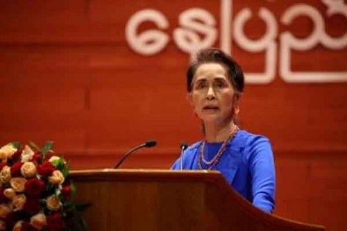 Myanmar's jailed ex-leader Suu Kyi transferred due to heatwave