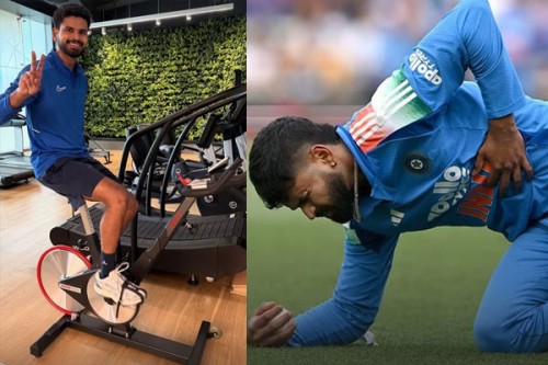 Shreyas Iyer starts training post surgery