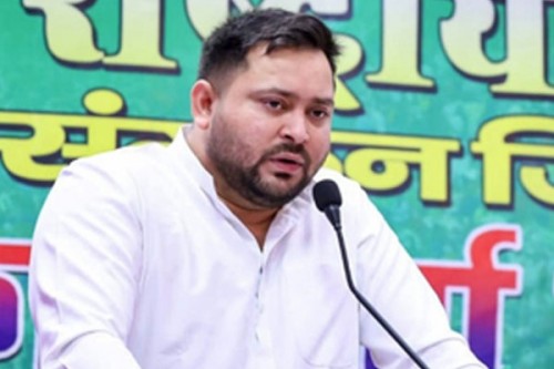 Lalan Singh's remarks on minority community 'promotes hatred': Tejashwi Yadav