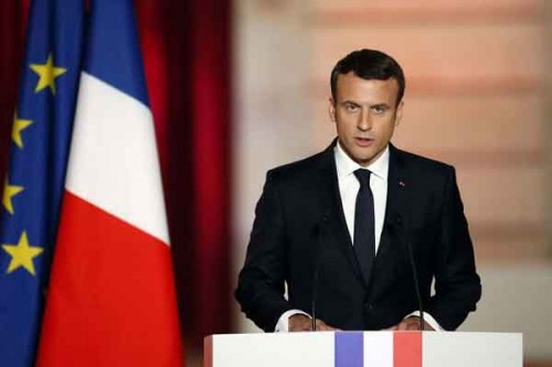 President Emmanuel Macron calls again for immediate and lasting ceasefire in Gaza