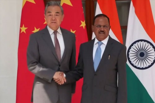 NSA Ajit Doval meets Chinese Foreign Minister Wang Yi to discuss border issues
